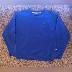 Blue champion sweater